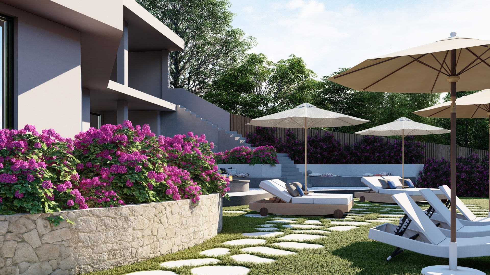 Realizzazione Giardini Olbia Render Realizzazione Giardini Per Ville Olbia